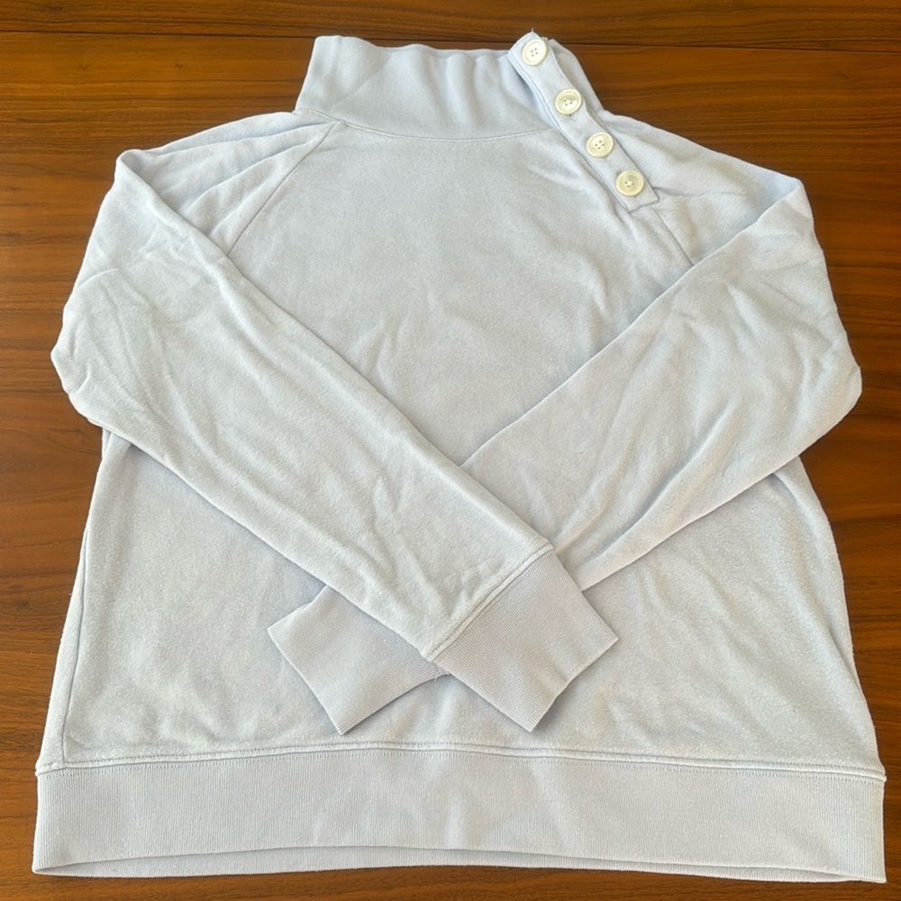 J. Crew Factory light blue pullover sweater size Small